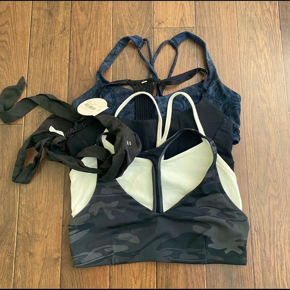 Lot of Lululemon Sports Bras
